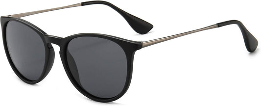 SUNGAIT Premium Vintage Round Sunglasses for Women Men Classic Retro T