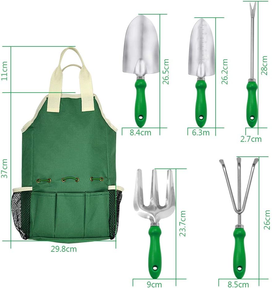 GardenHOME 11-Piece Gardening Tool Set – Garden Kit with Tote Bag, Apr