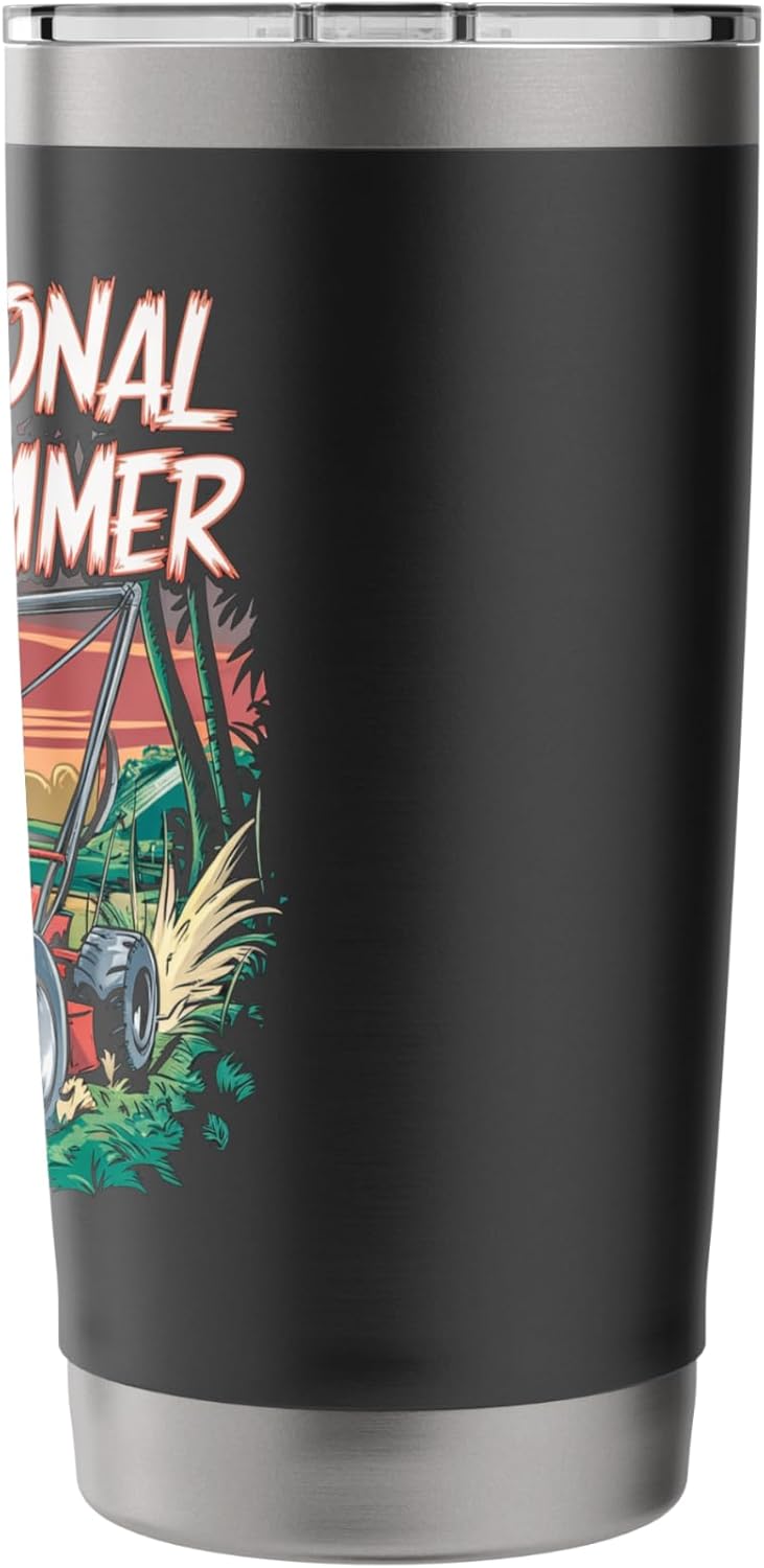 Professional Bush Trimmer Lawn Tractor Mowing Care Stainless Steel Insulated Tumbler