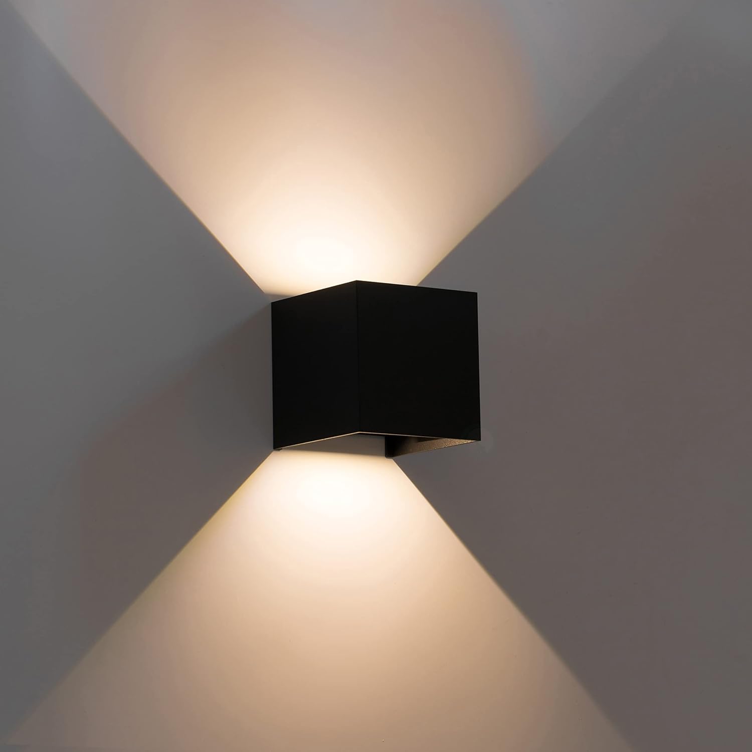 Modern Wall Sconce LED Waterproof Wall Lamp Aluminum with Adjustable B