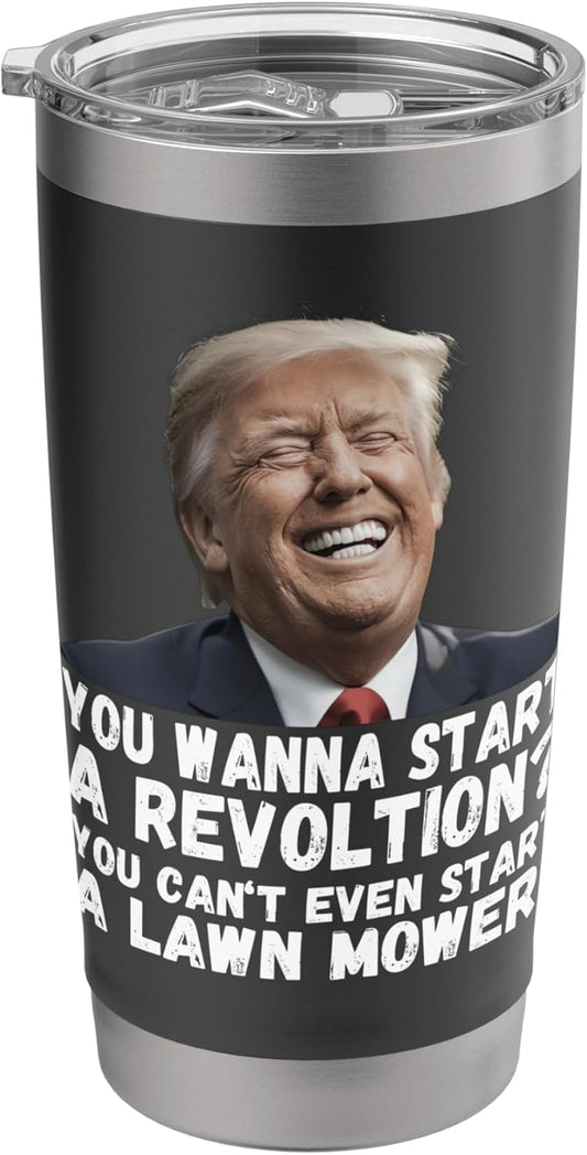 Lawn Mowing Expert Funny Enthusiast design Stainless Steel Insulated Tumbler