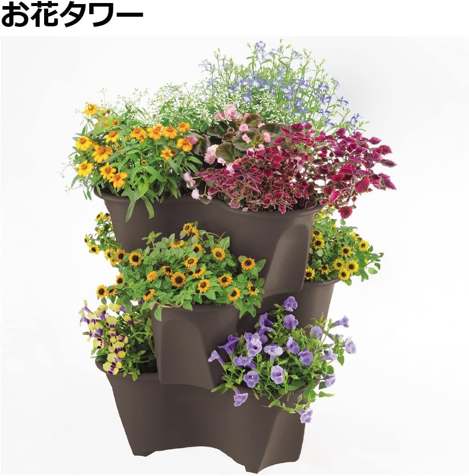 Richell Harberry Pot Type 52 N Dark Brown