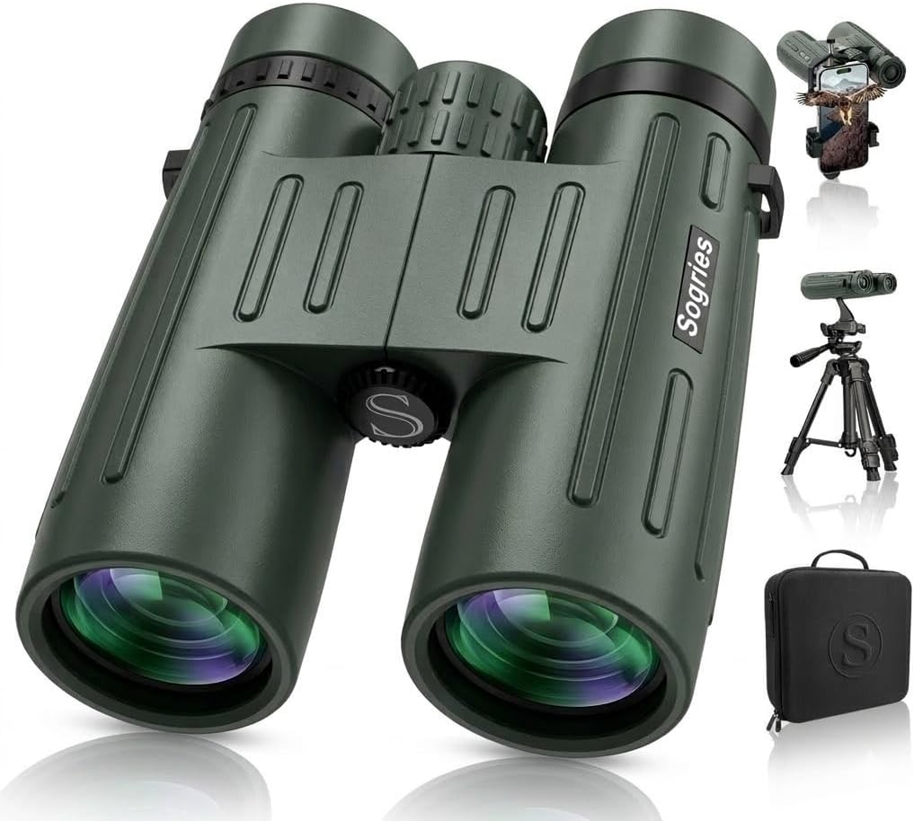 14x45 Binoculars for Adults High Powered-Binoculars for Hunting with C