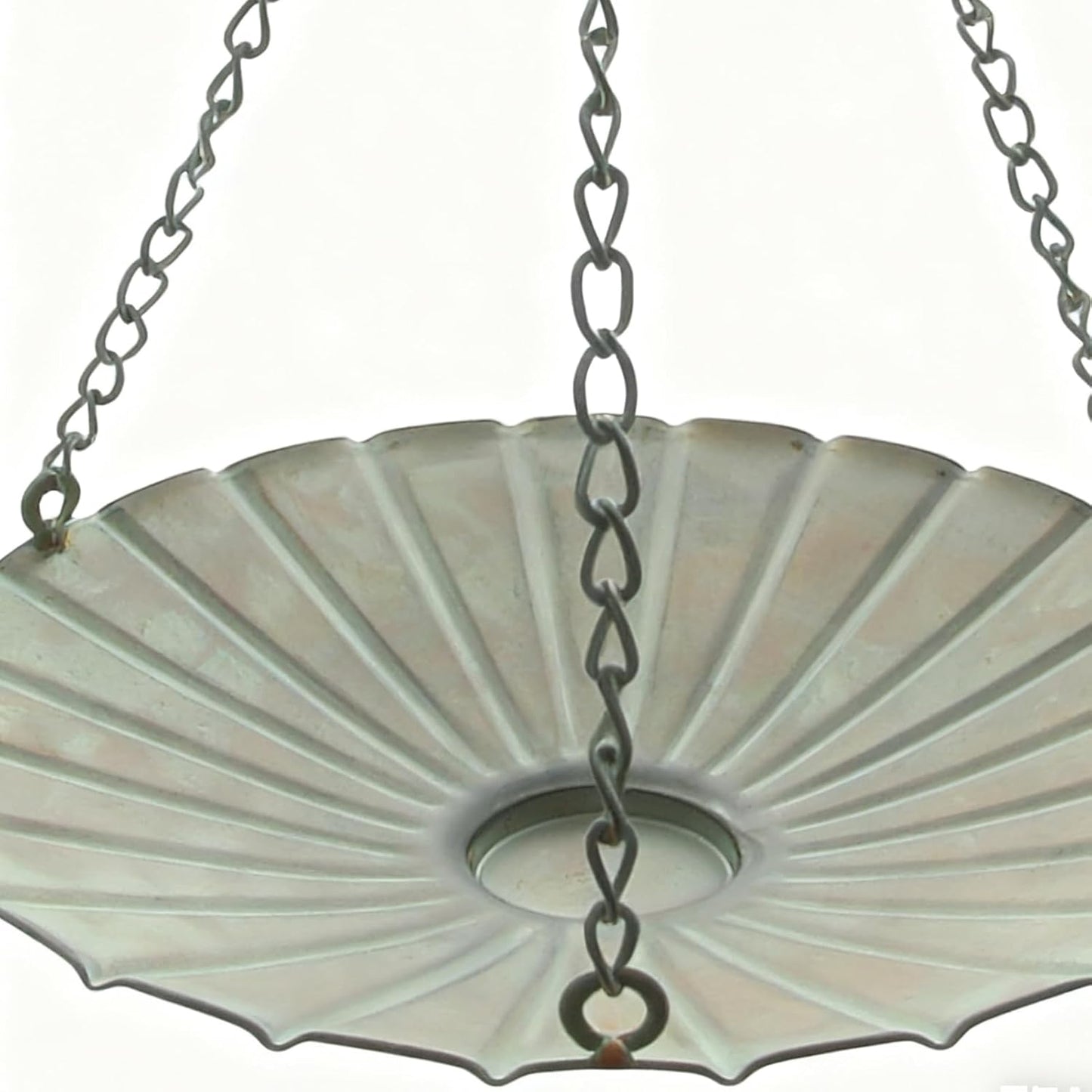 Bird Feeder Tray, Large Capacity Hangable Iron Bowl, Durable Outdoor Bird Feeder, Attracts Wild Birds and Hummingbirds, Perfect for Garden, Yard, Balcony, Railing, Outdoor Decoration, Feeding, and Bir