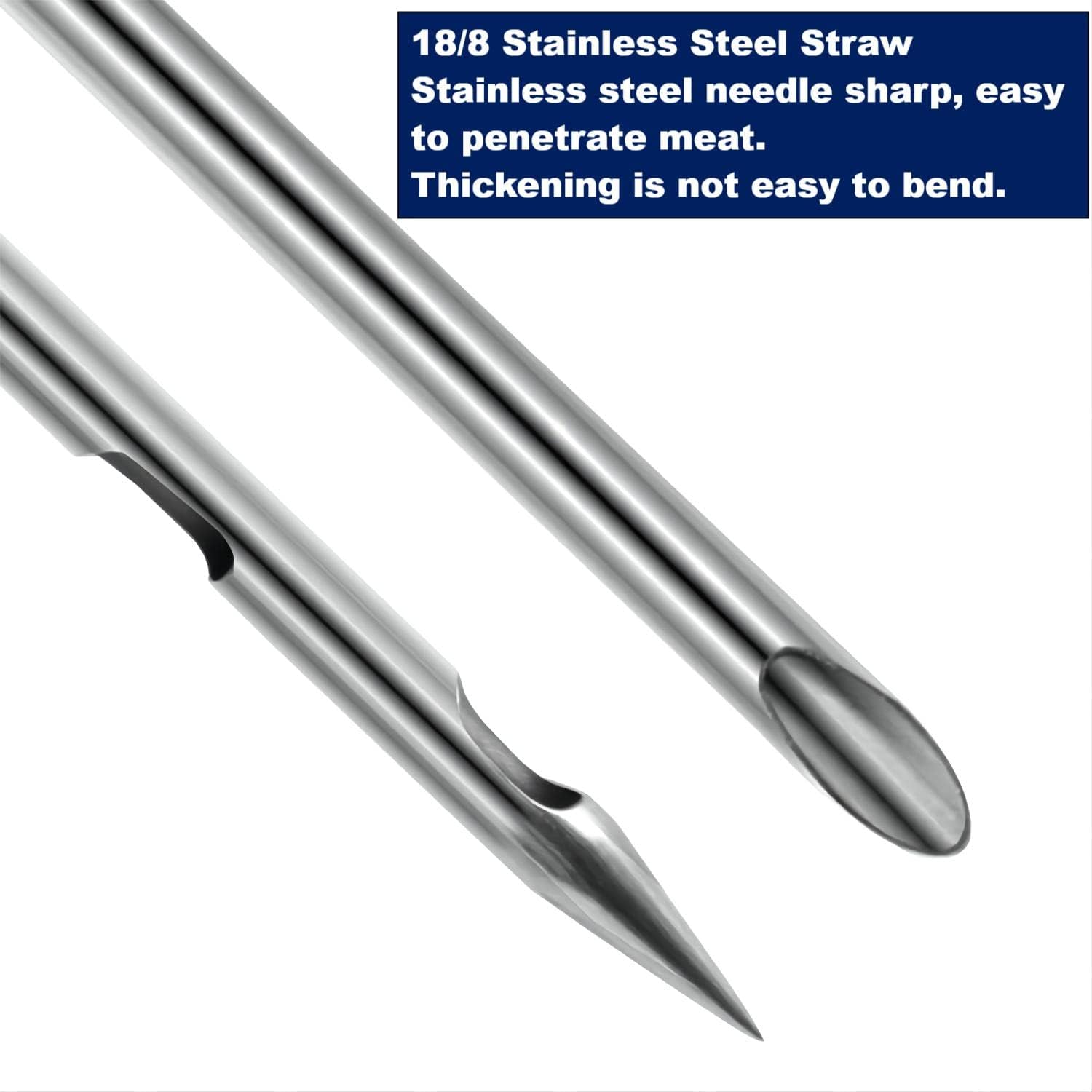 Turkey Baster, Baster Syringe for Cooking, Stainless Steel Baster with
