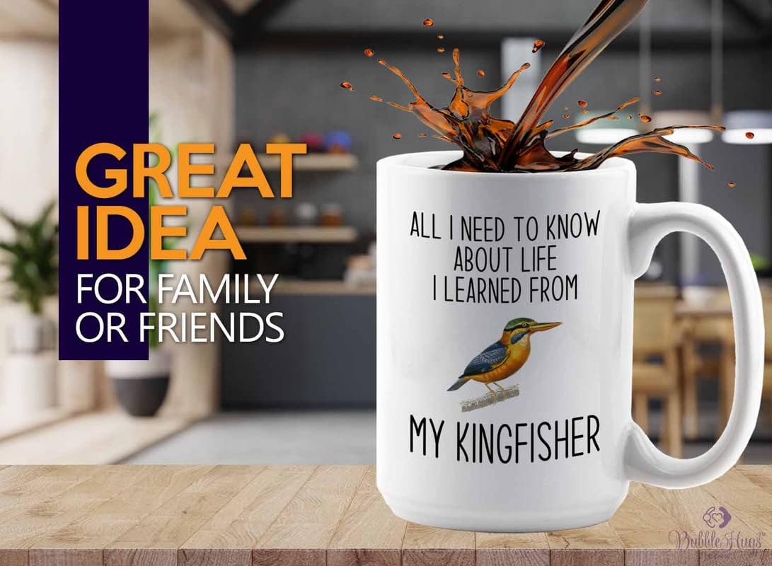 Bird Lover Coffee Mug 15oz White - Lfe my bird - Hummingbird Nest Cage