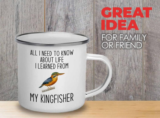 Bird Lover Camper Mug 12oz - Lfe my bird - Hummingbird Nest Cage Parrot Dad Gardening Outdoor Birdwatcher Feeder