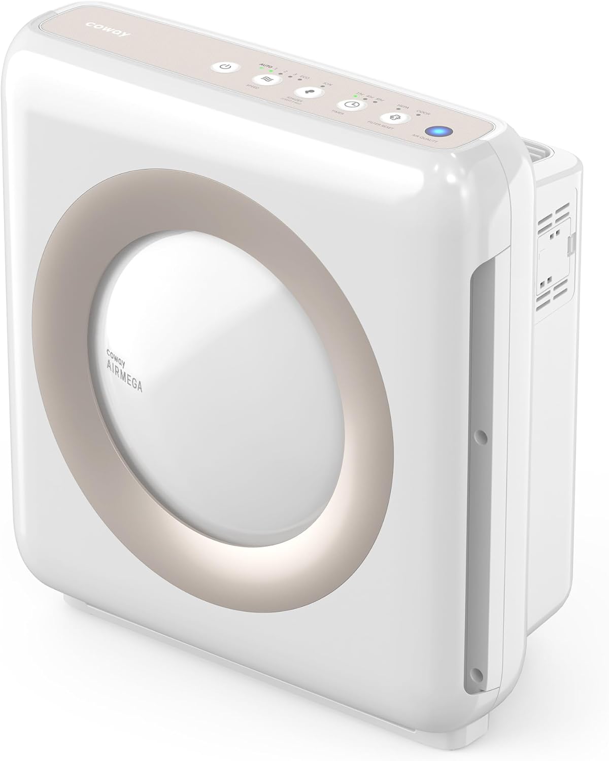 Coway Airmega AP-1512HH(W) True HEPA Purifier with Air Quality Monitor