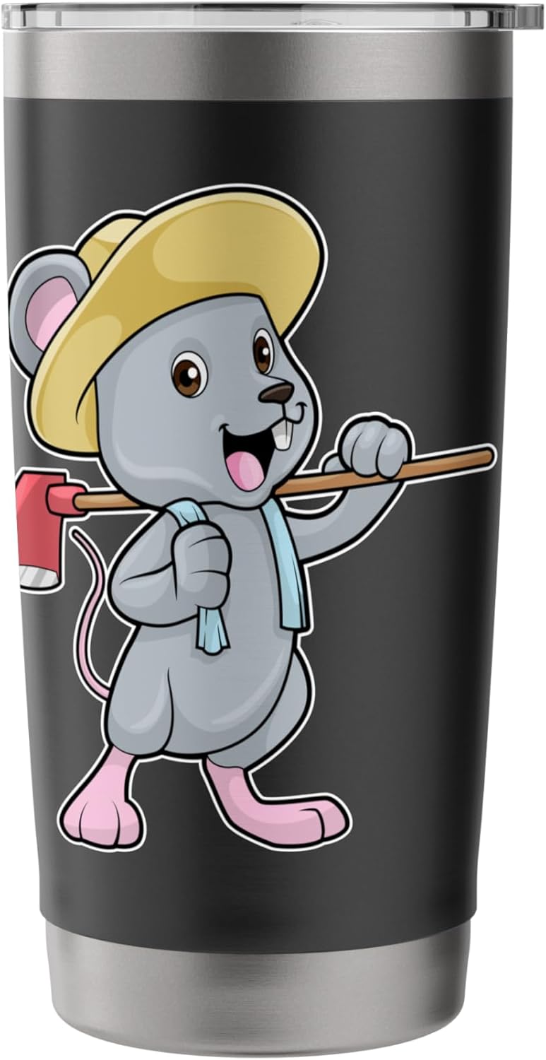 Mouse Farmer Garden tool Farm Stainless Steel Insulated Tumbler