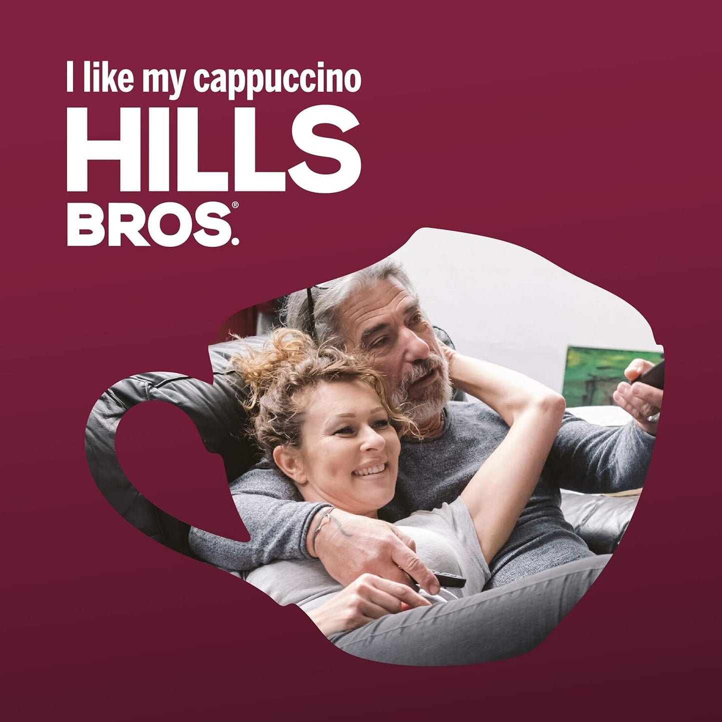 Hills Bros. Cappuccino Mix–Rich, Frothy Coffeehouse-Tasting Instant Drink Mix–Quick and Easy Preparation–Perfect for Hot & Iced Drinks & Creaming Coffee – English Toffee, 1 Pack of 16oz