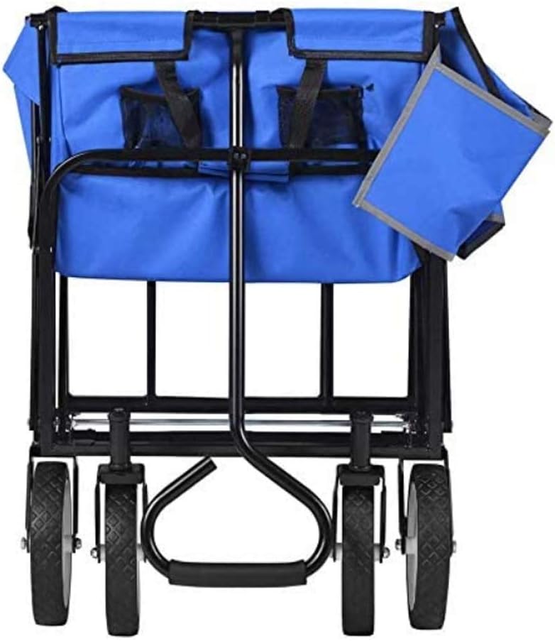Folding Garden Cart,Camping Wagon Shopping Trolley Camping Cart Foldin