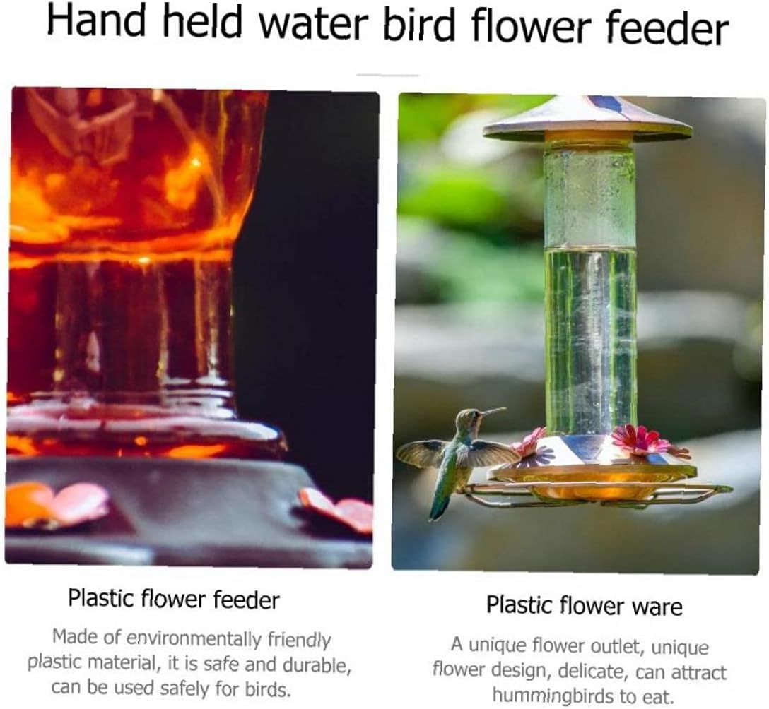 12pcs Birds Replacement Flowers Yellow Feeder Replacement Flower Flowe
