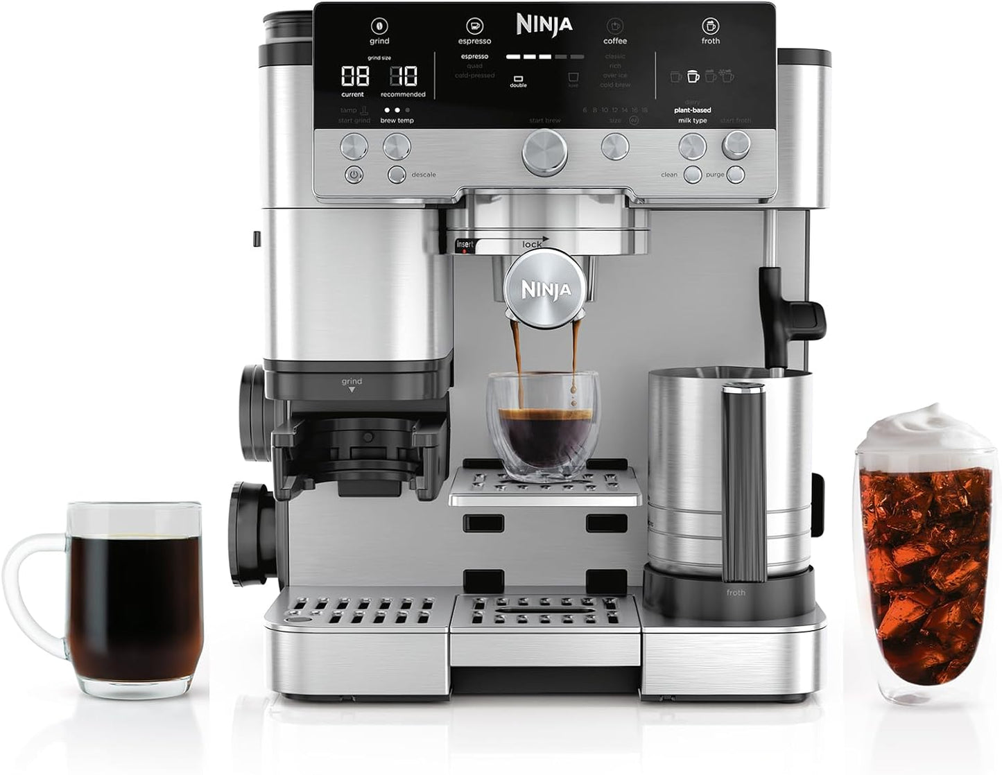 Ninja Luxe Café 3-in-1 Espresso, Drip Coffee and Cold Brew Machine | I