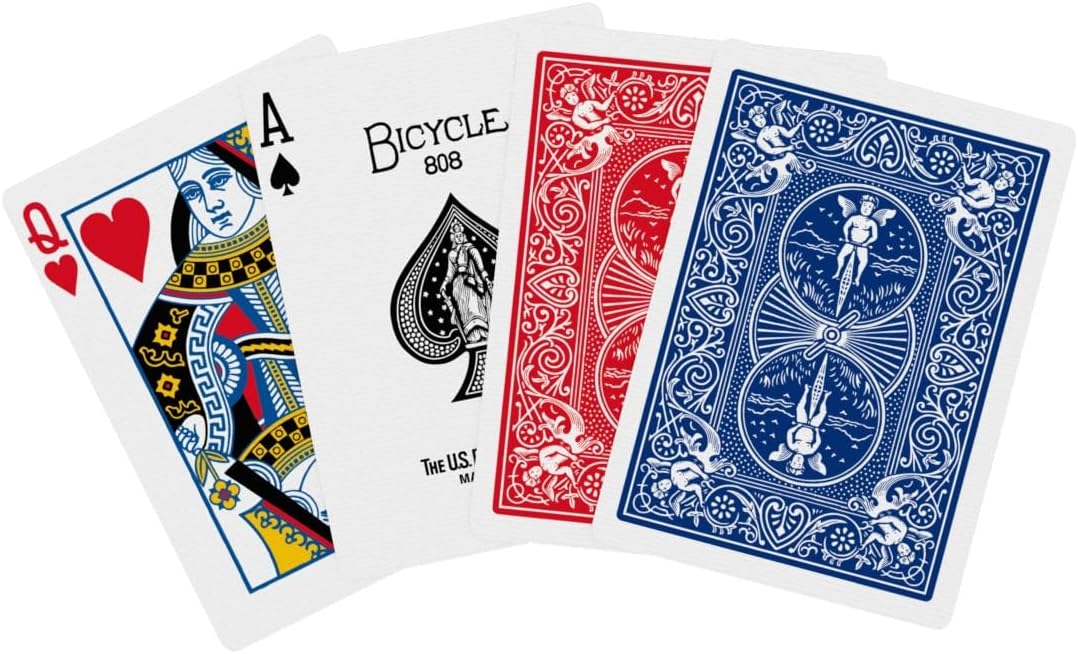 Bicycle Rider Back Playing Cards, Standard Poker Size Deck of Cards, R