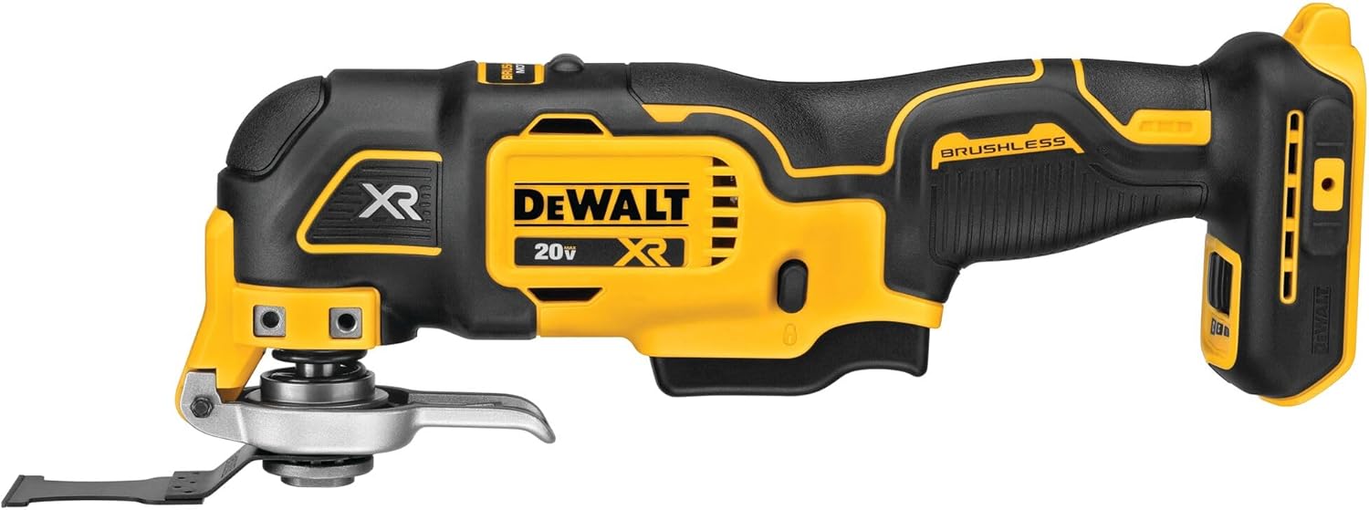 DEWALT 20V MAX XR Oscillating Multi-Tool Cordless, Variable Speed Brus