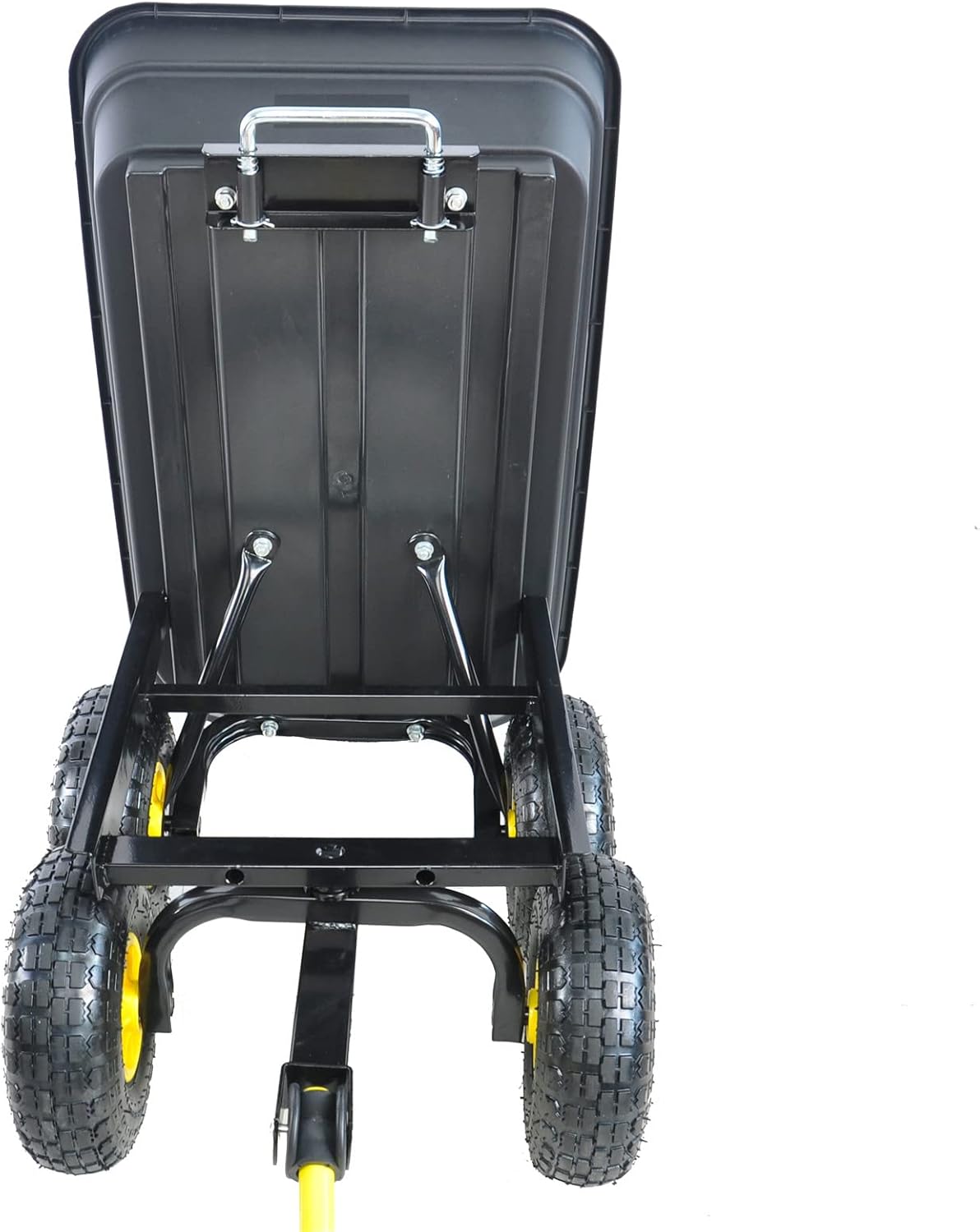 Garden Cart Outdoor Utility Wagon with Solid Wheels Beach Wagon,All Te