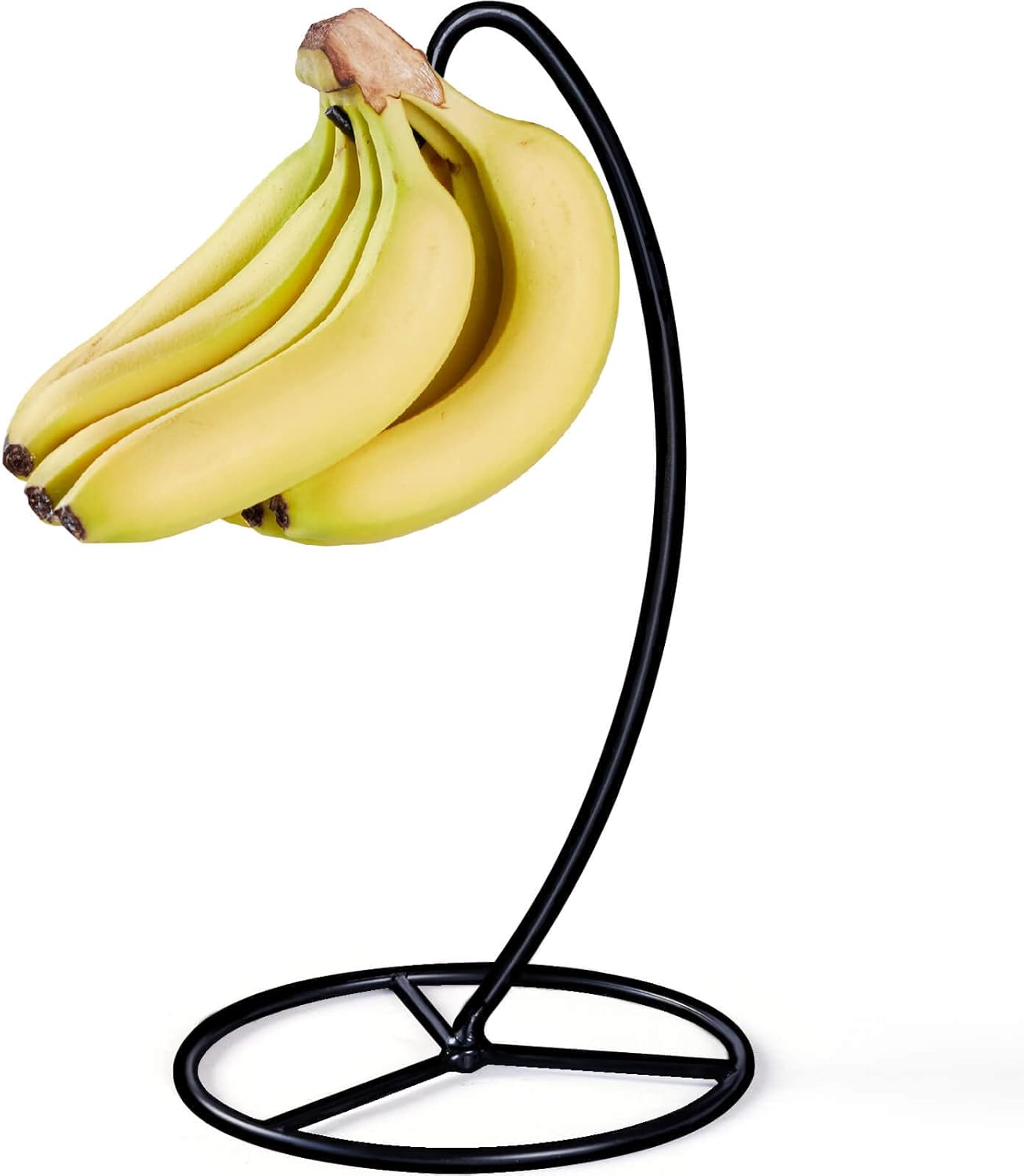 Banana Holder Stand, Banana Hanger Stand Black, Metal Bananas Tree Han