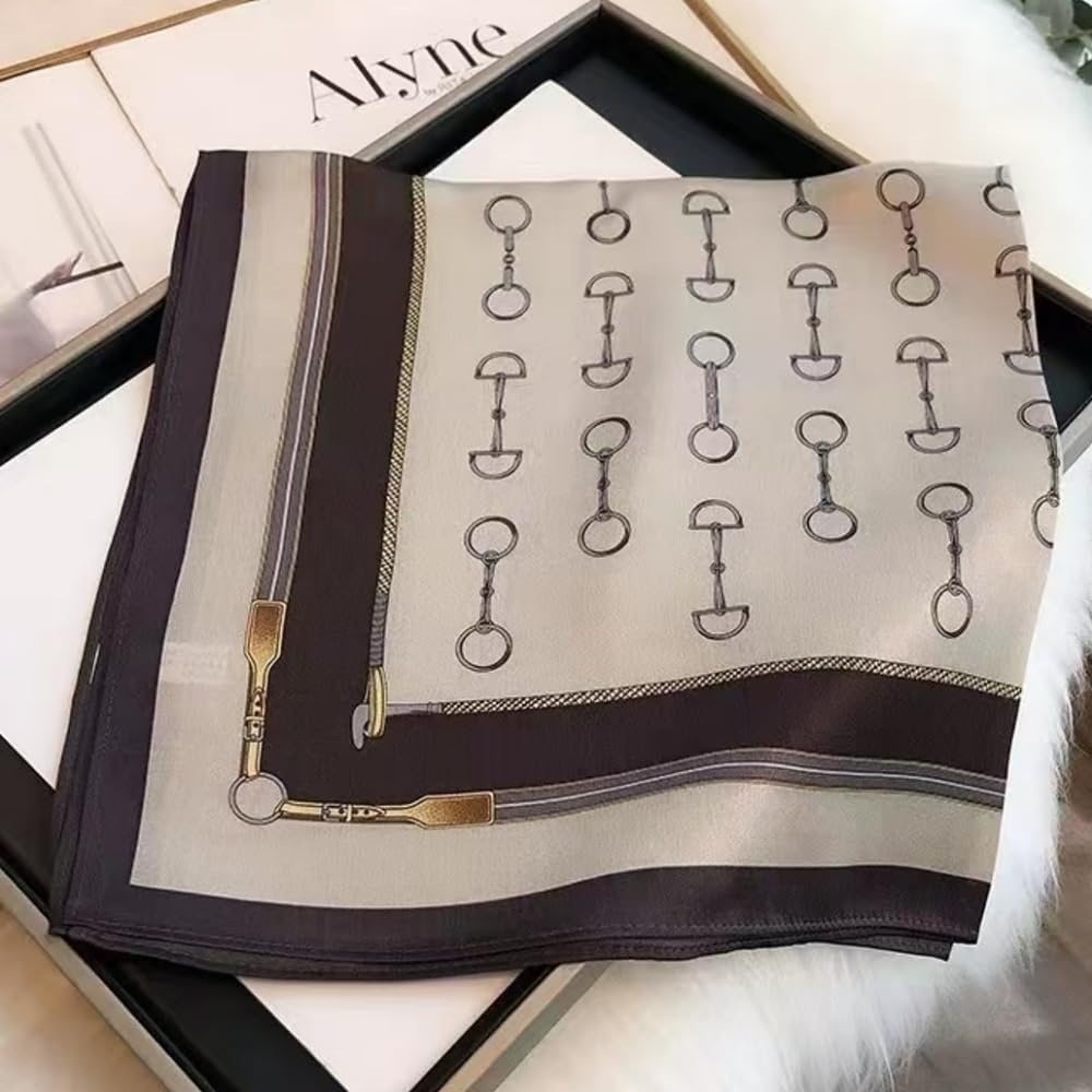 Tim & Tina Square 100% Mulberry Silk 21'' x 21'' Hair Scarf Head Sleep