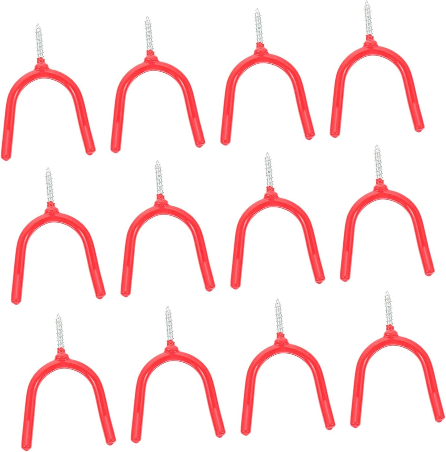 PRETYZOOM 16pcs Y-Shape Multi-Purpose Garage Hooks Heavy Duty Tool Han