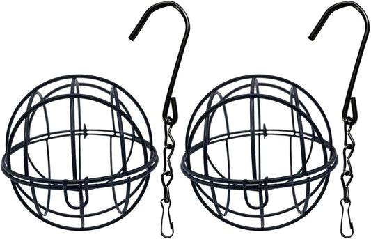 Iron Bird Feeder for Outdoor Hanging Large Capacity Wild Bird Feeder S