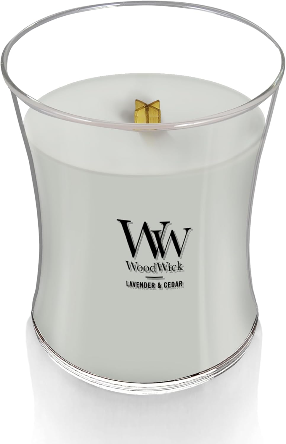 WoodWick Lavender & Cedar Holiday Candle Gifts for Women and Men, 9.7 