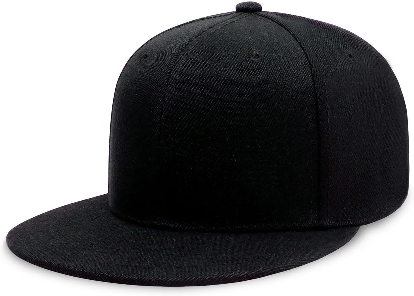 CHOK.LIDS Flat Bill Visor Classic Snapback Hat Blank Adjustable Brim H