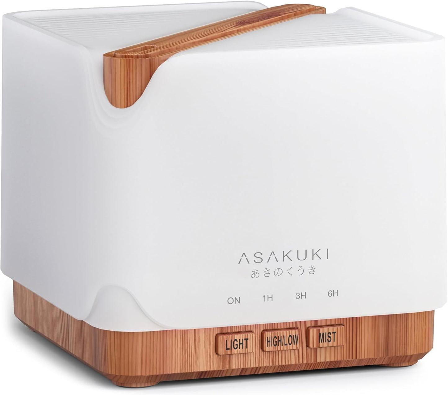 ASAKUKI Essential Oil Diffuser for Home, Large 700 ml Humidifier with 