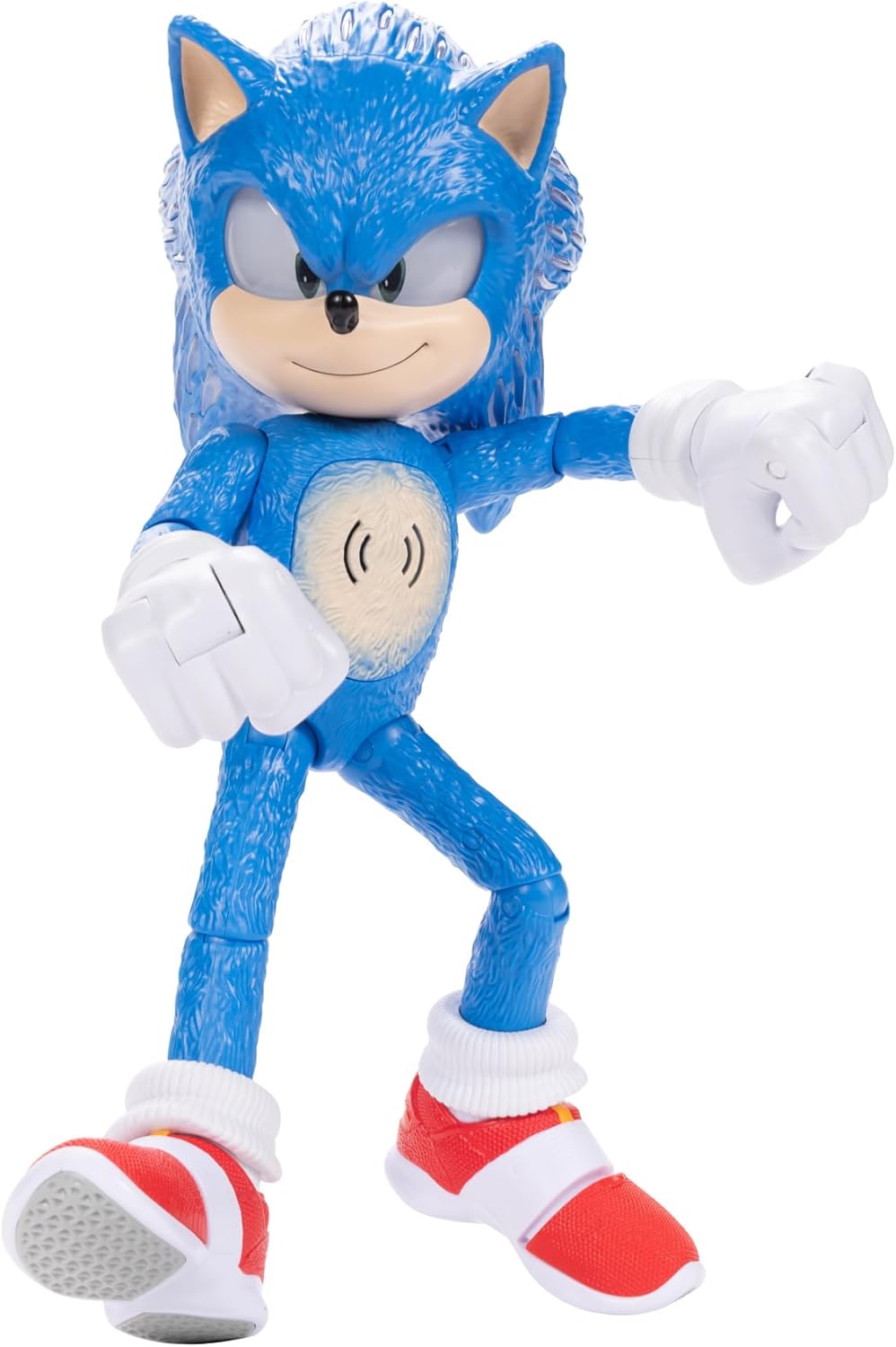 Sonic The Hedgehog 3 Ultimate Talking Sonic 12-Inch Figure, Features 3