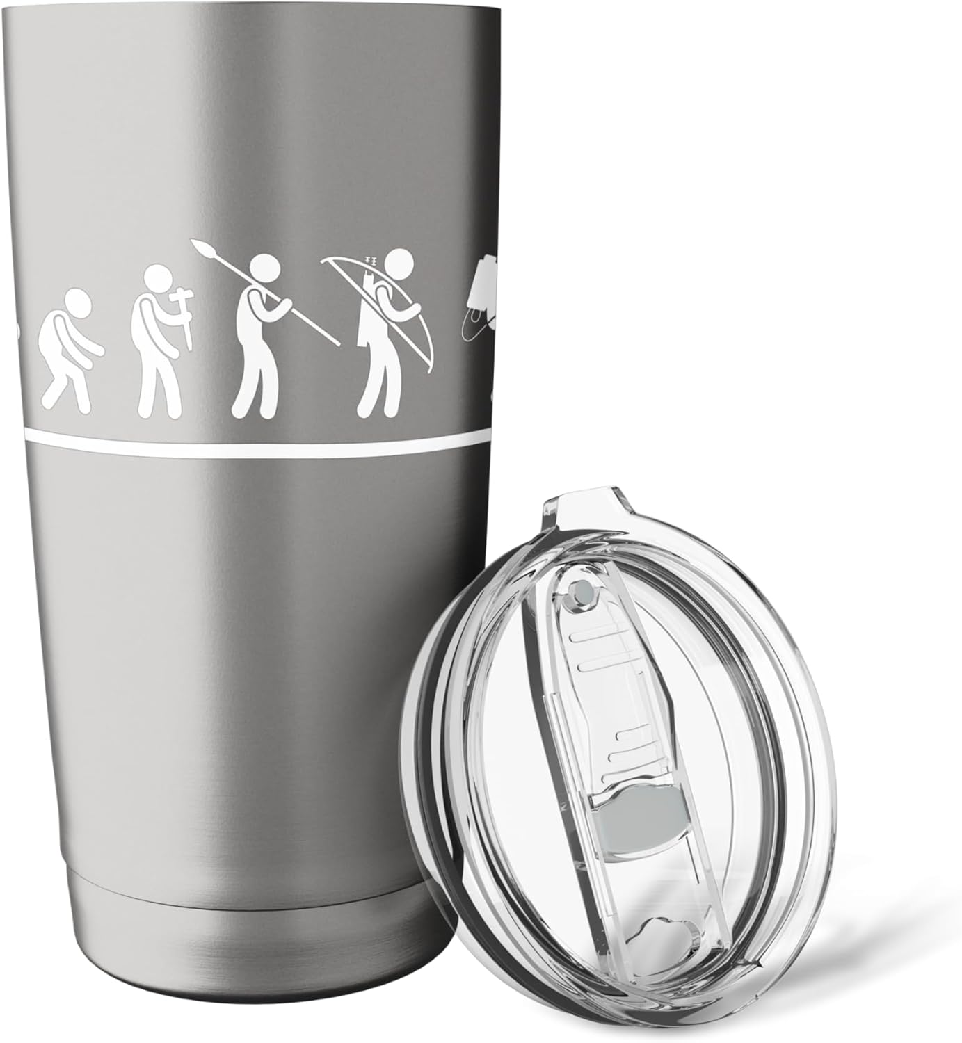 Pest Control Evolution Men Funny Exterminator Stainless Steel Insulated Tumbler