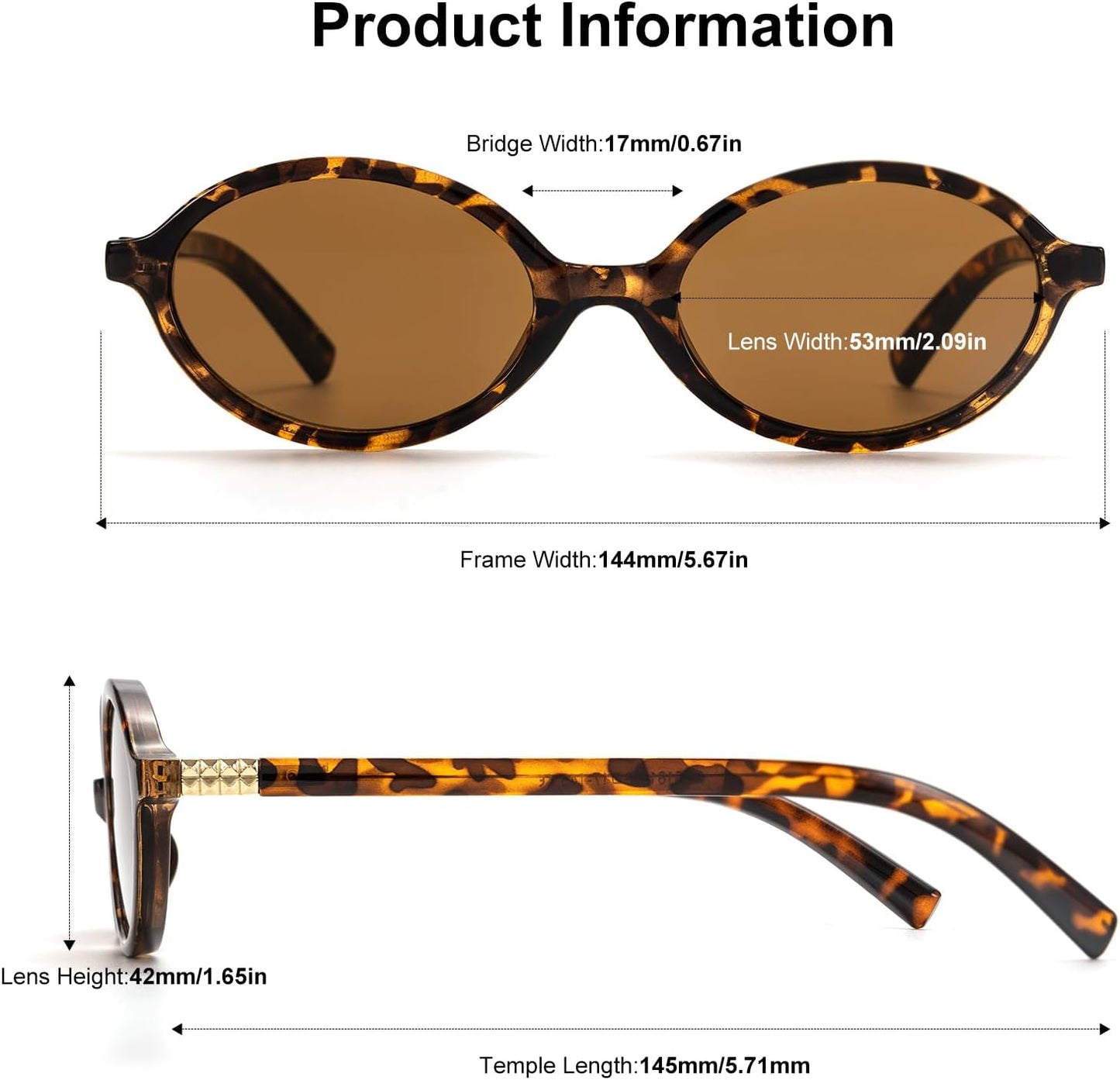 Retro Oval Sunglasses for Women Vintage 90s Y2K Trendy Designer Sun Gl