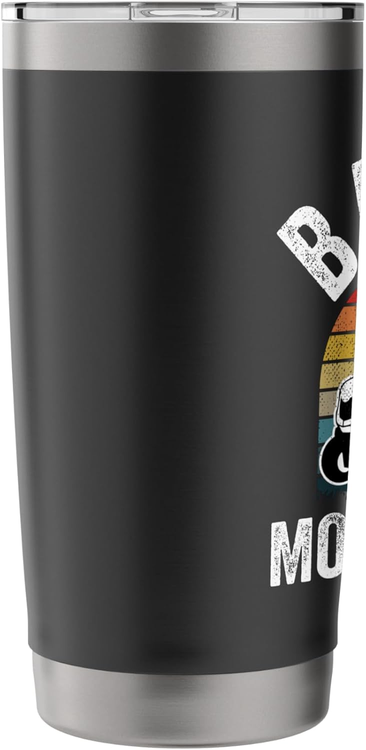 Babbo Mows Best Funny Gardener Lawn Care Father's Day Stainless Steel Insulated Tumbler