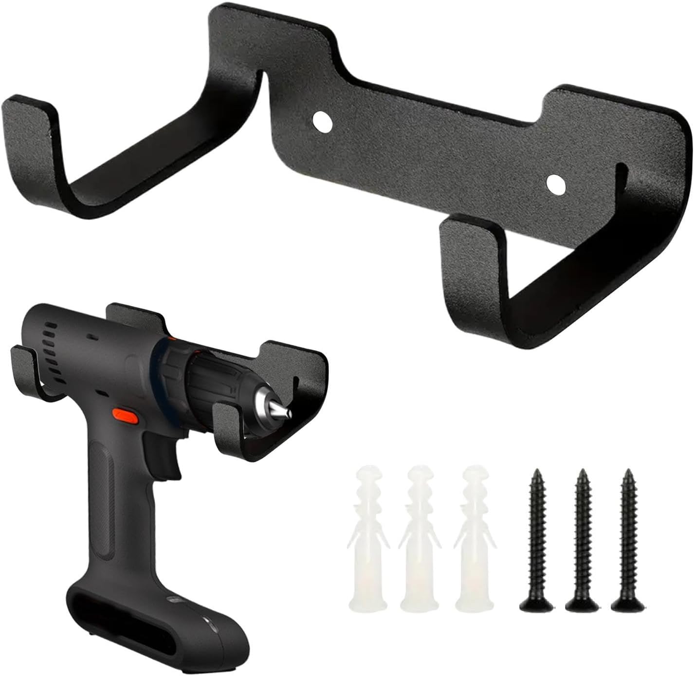 Wall Storage Holder,Carbon Steel Utility Hooks,Garden Tools Organizer 