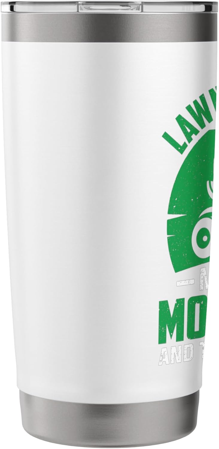 Lawn Whisperer Master Of Mowology And Perfect Cut Landscaper Stainless Steel Insulated Tumbler