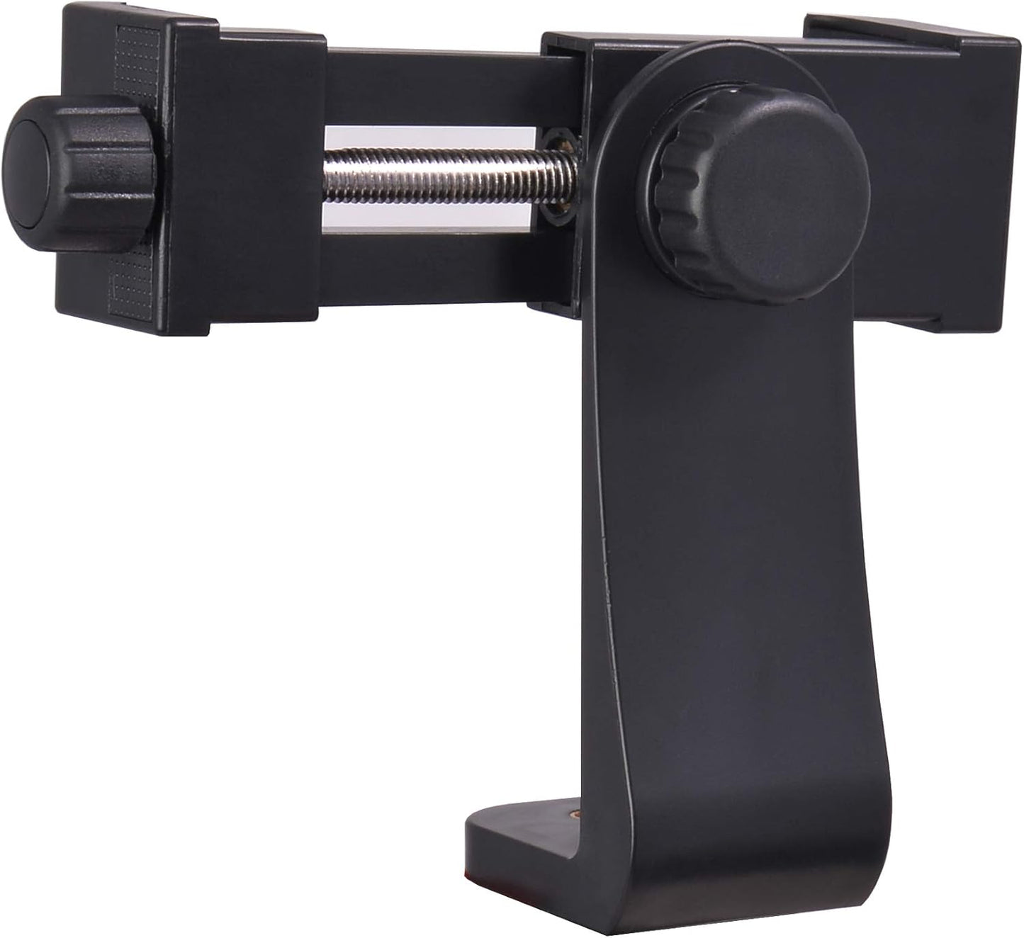 Phone Tripod Mount Adapter with Camera Remote Controller, Cell Phone Holder Clip with Adjustable Clamp Compatible with iPhone, Samsung, HTC, Huawei etc., Include Wrist Strap