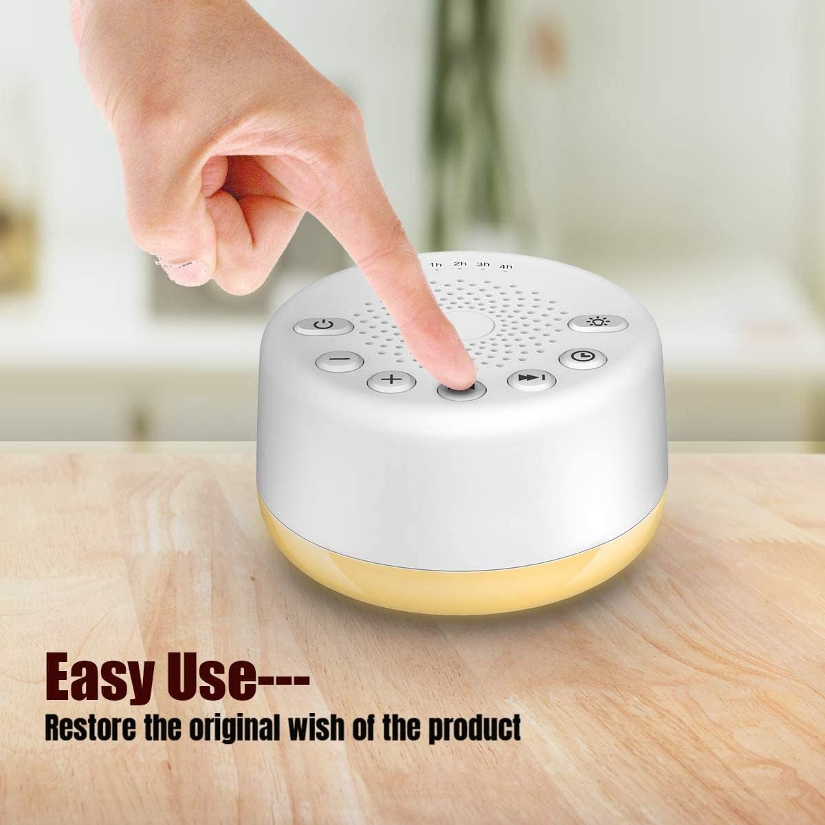 Sound Machine Easysleep White Noise Machine with 25 Soothing Sounds an
