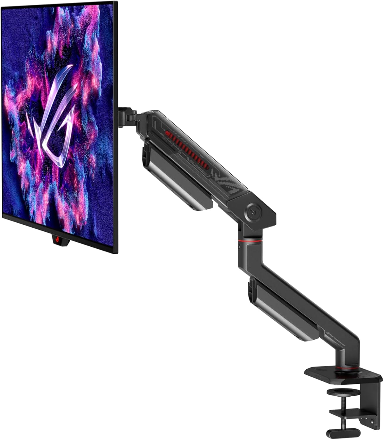 ROG Ergo Monitor Arm (AAS01R) – Mechanical Spring Monitor Mount with D