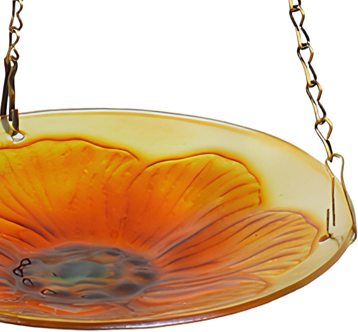 Bird Feeder - Floral Pattern Dish | Bird Feeding Station | for Outdoor