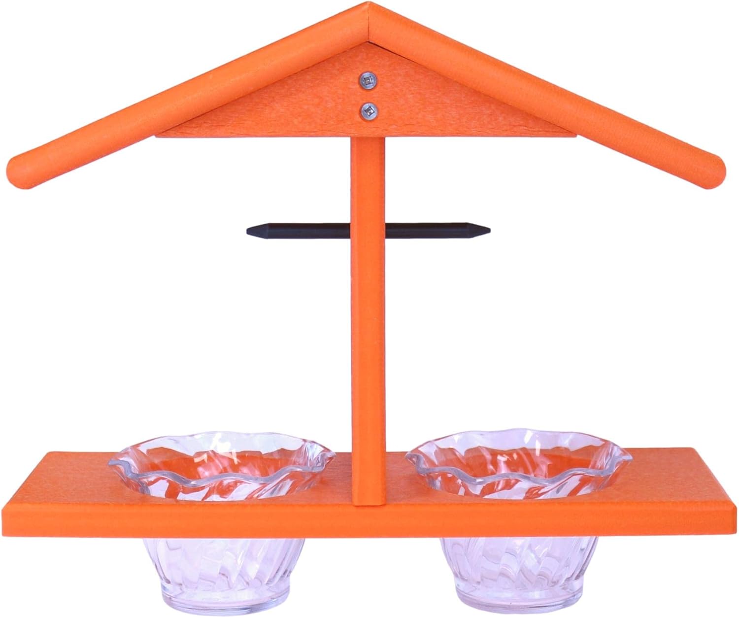 AmishToyBox.com Oriole Bird Feeder, Double-Cup Jelly Oriole Feeder wit