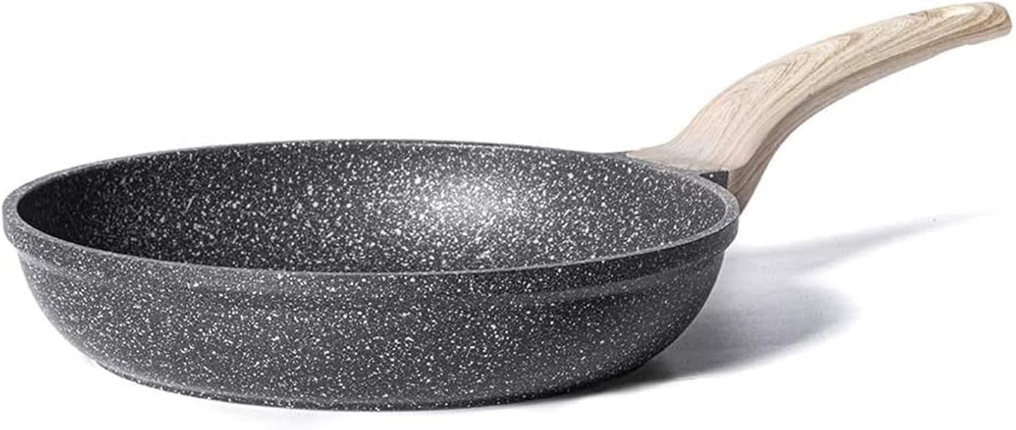 CAROTE Nonstick Frying Pan Skillet,Non Stick Granite Fry Pan Egg Pan O