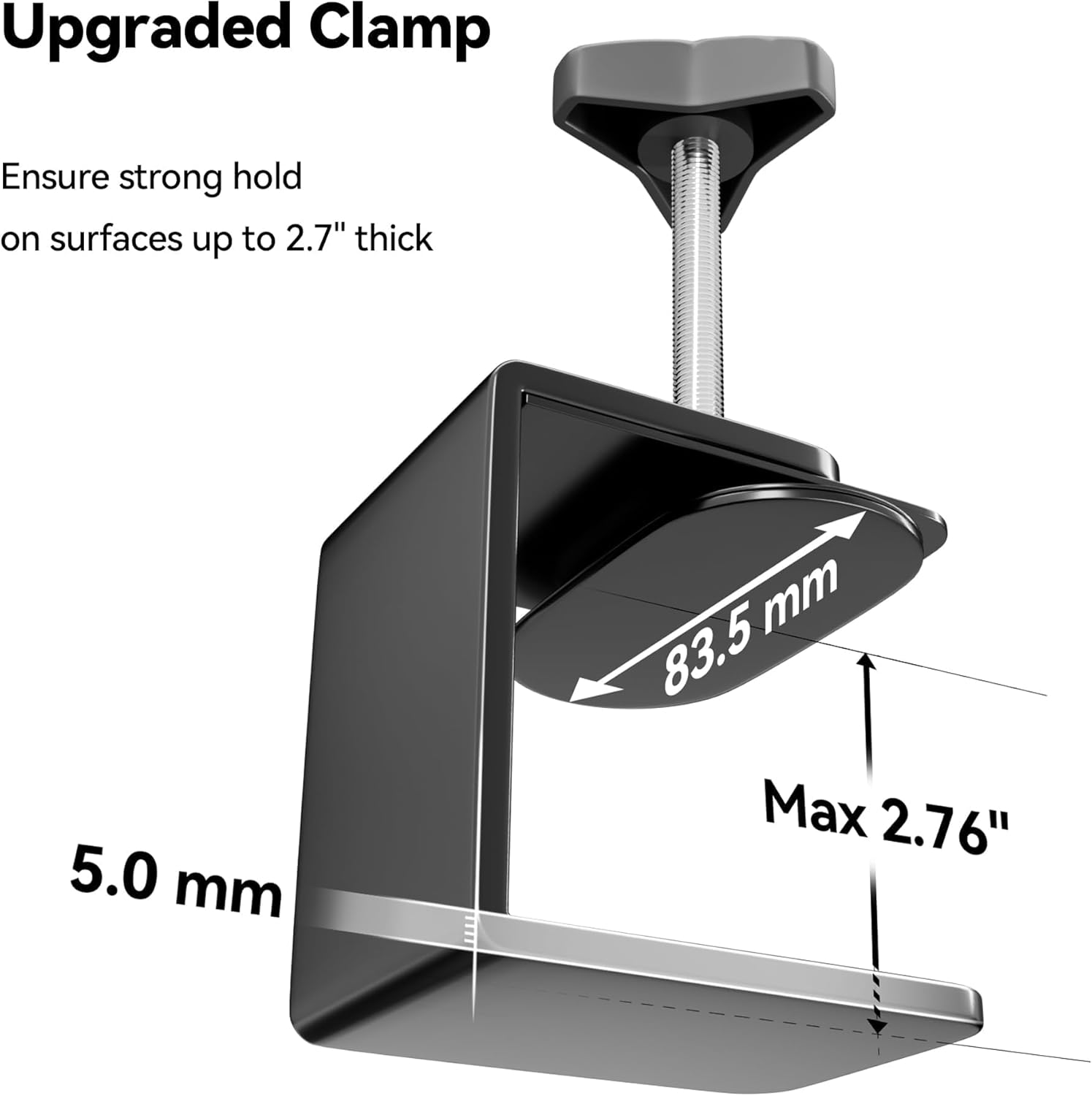 Foldable Dog Grooming Arm with Clamp: Adjustable Height 26"-40", Dog G