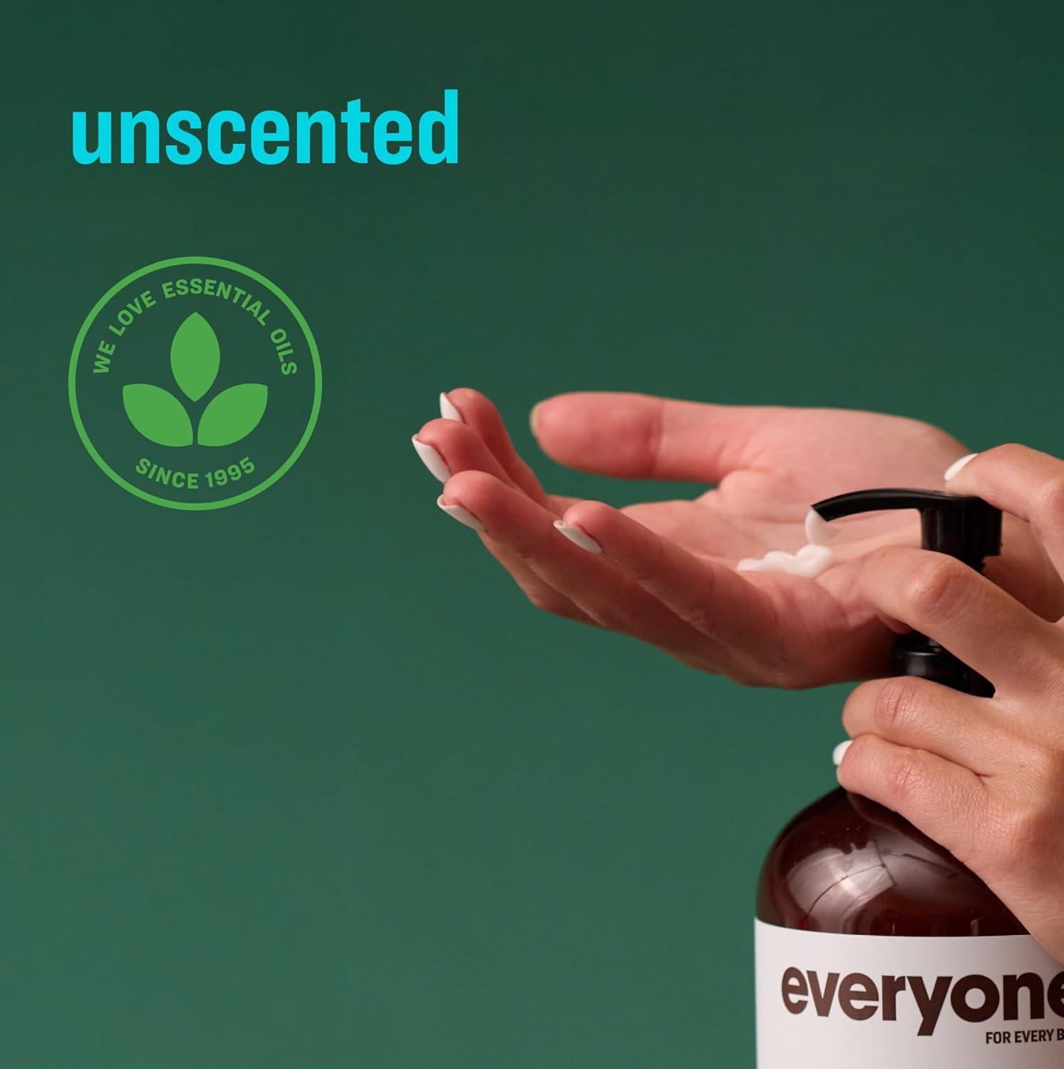 Everyone 2-in-1 Lotion for Hands/Body, 32 ounce (Pack of 2) Unscented 