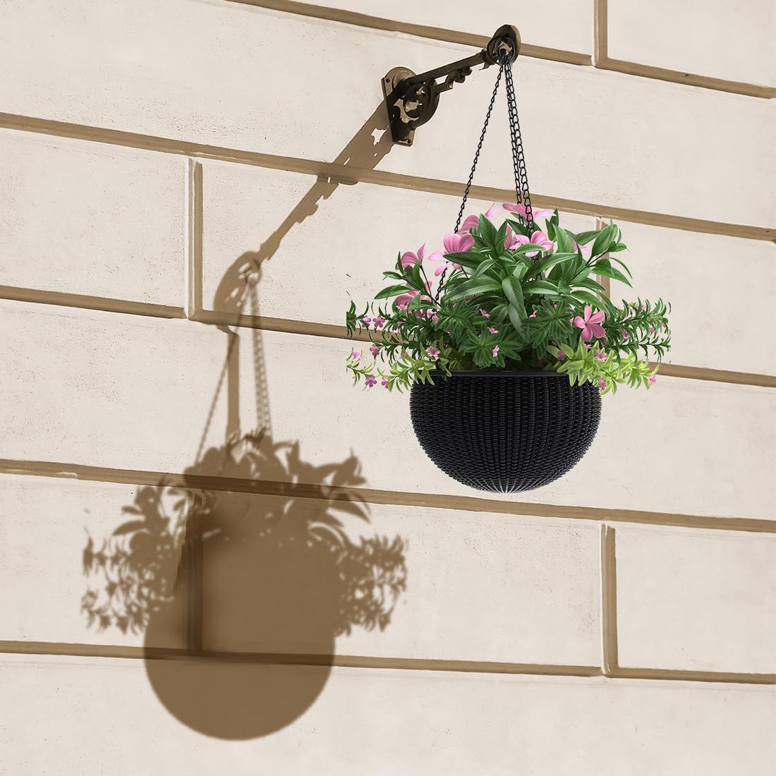 Hanging Baskets Chains 16Inch Plant Hanging Chains 3 Leads Flower Pot 
