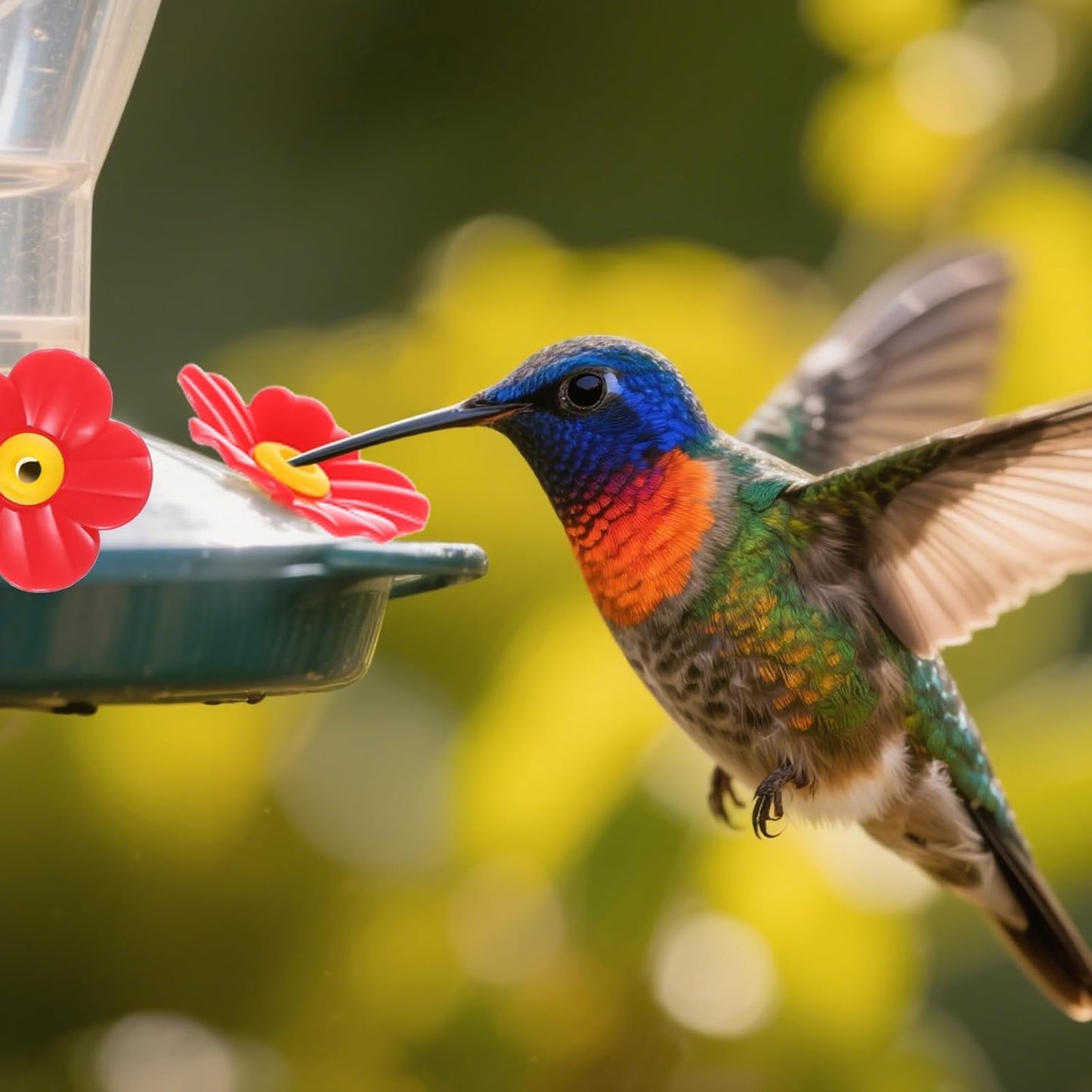 20 Pieces Hummingbird Feeders Replacement Flowers - Hummingbird Feeder