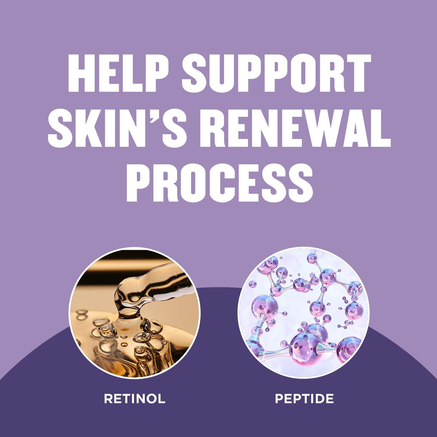 Gold Bond Age Renew Retinol Overnight Body & Face Lotion, Retinol Face