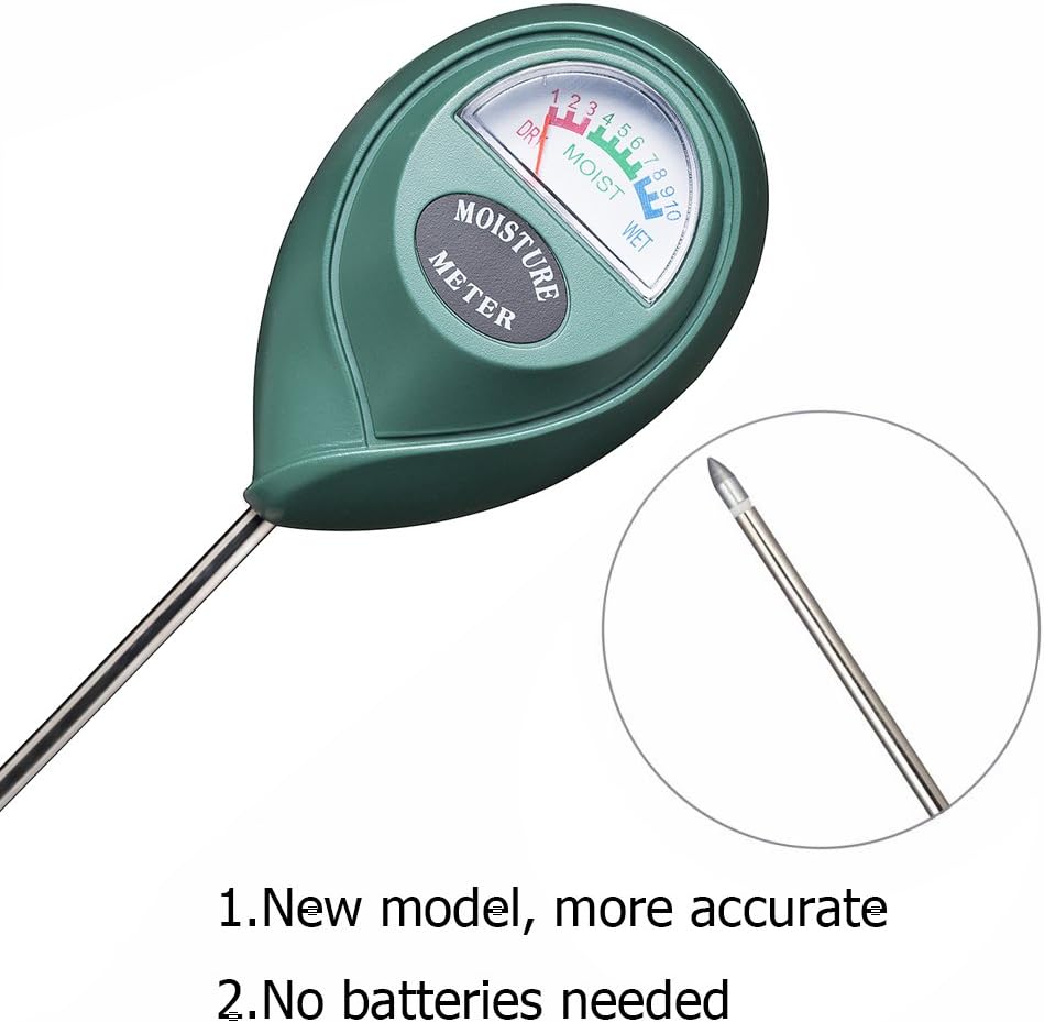 XLUX Soil Moisture Meter, Plant Water Monitor, Hygrometer Sensor for G