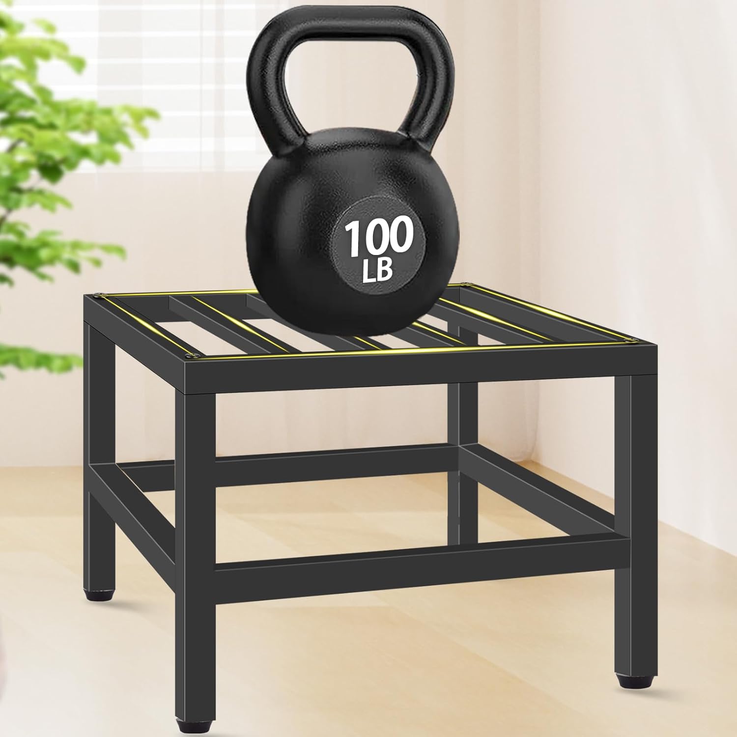 Plant Stand Indoor Outdoor, 2 Pcs Heavy Duty Plant Stands Metal Pedest
