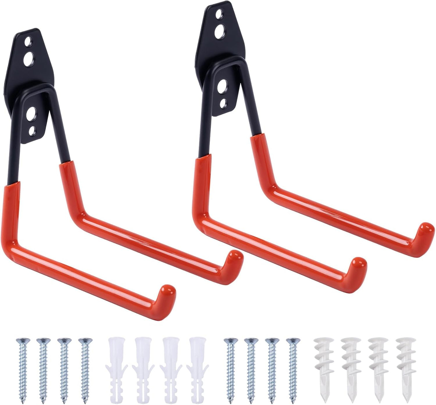 Markcain Heavy Duty Wall Hook 2 Pack 5.1 Inch Metal Garage Storage Hoo
