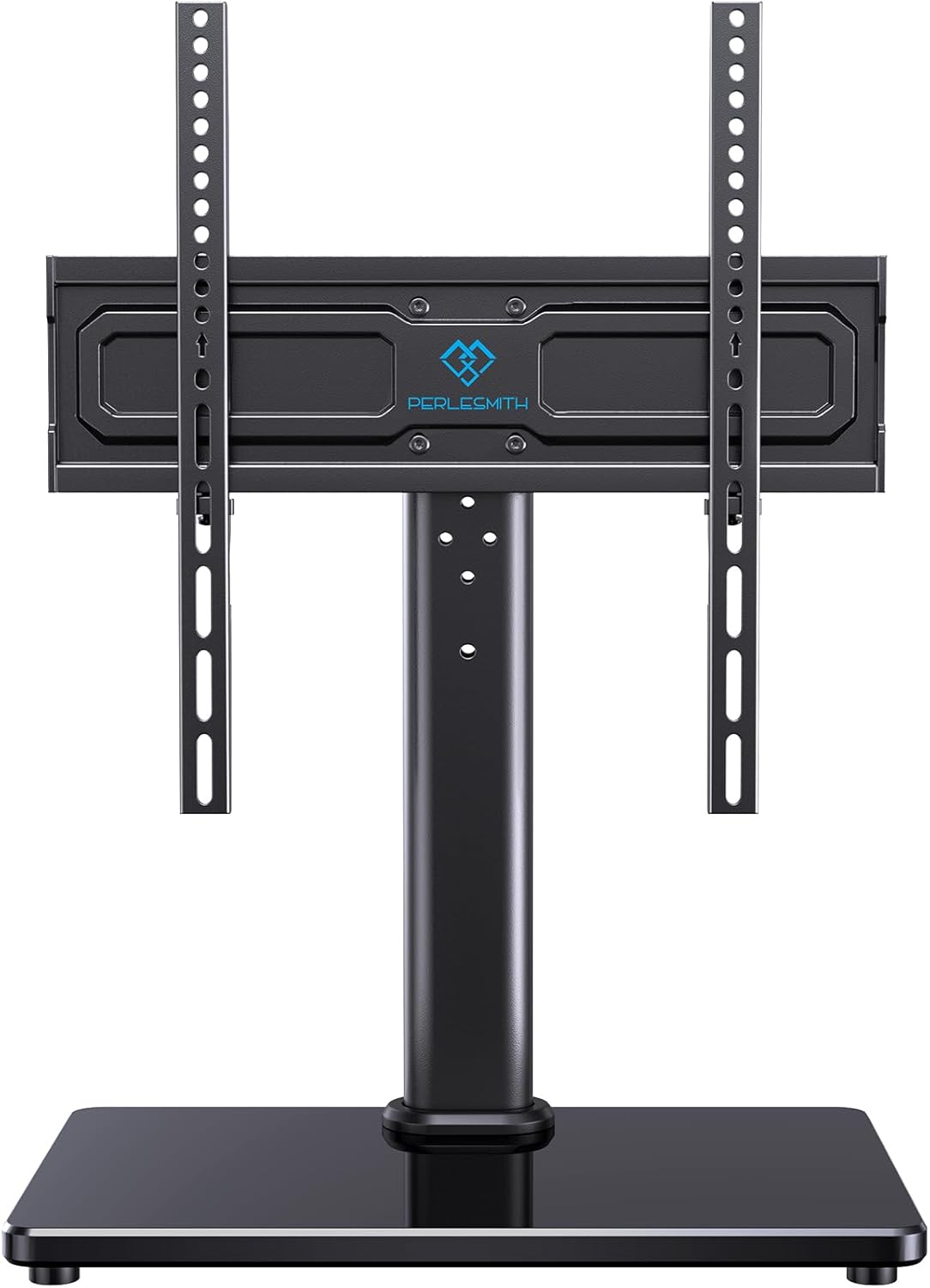 PERLESMITH Universal Swivel TV Stand for 24-60 inch TVs up to 99 lbs, 
