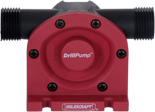 Milescraft 1314 DrillPump750 - Self Priming Water Pump Attachment for 