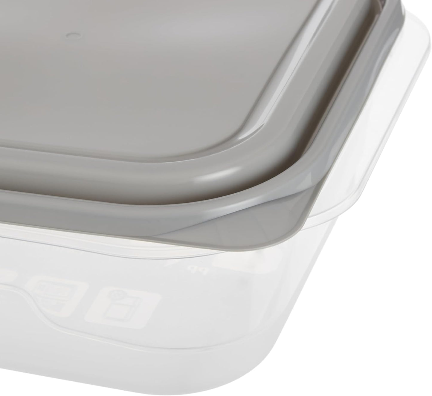 GoodCook EveryWare Extra Large Square Food Storage Container, 2 Pack, 